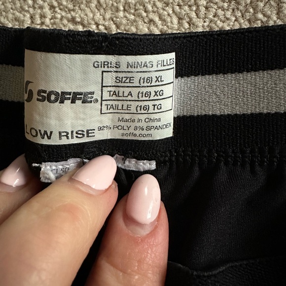 6 pairs of Soffe low rise spandex shorts girls XL (fits like a woman’s small) - Picture 8 of 8